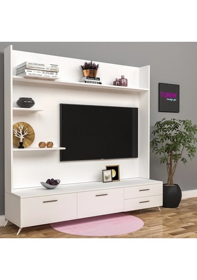Nirvana Tv Ünitesi Mdf Siyah Nirvana Tv Ünitesi Mdf Siyah
