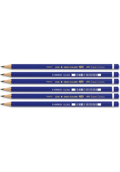 Faber Castell Sınav Kalemi 6 Lı Paket