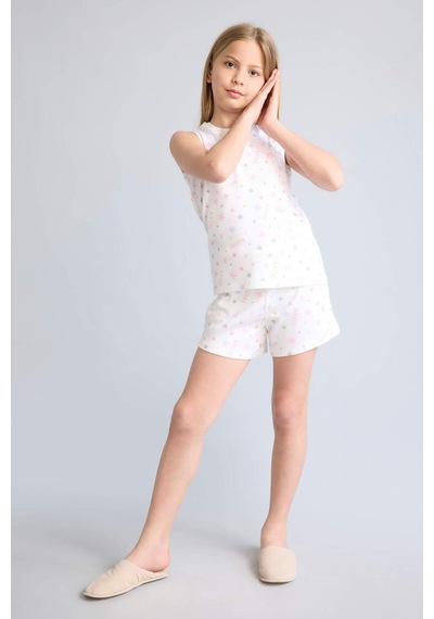 Defacto Regular Fıt Fitilli 2li Pijama Takımı Kız Çocuk H8091a826hswt34 Beyaz-wt34 Defacto Regular Fıt Fitilli 2li Pijama Takımı Kız Çocuk H8091a826hswt34 Beyaz-wt34