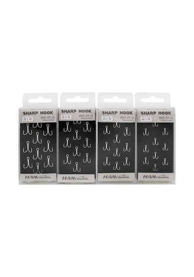 Hanfish Sharp Hook Üçlü İğne 10