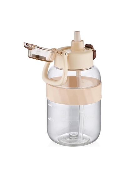 Shotay Pipetli Trıtan Matara Beyaz 1000 Ml.