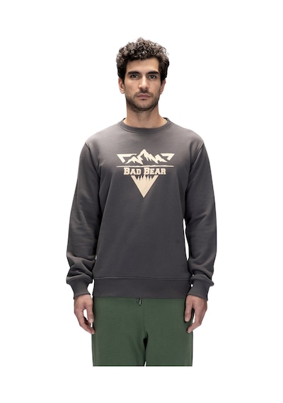 Bad Bear Erkek Baskılı Sweatshirt Mountain Bad.25.02.12.027 Antrasit