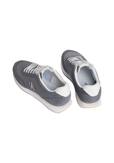 Calvin Klein Erkek Marka Logolu Günlük Kullanıma Uygun Gri Sneaker Ym0ym01361 0ıu