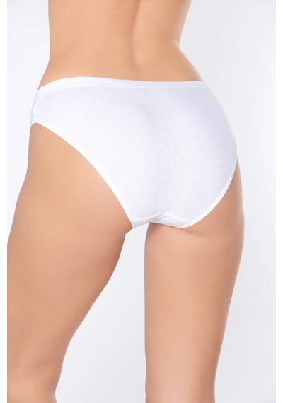 12 Adet Tutku Elit Bayan Bambu Kombel Bikini Külot Karışık Renk 2710 Çok Renkli