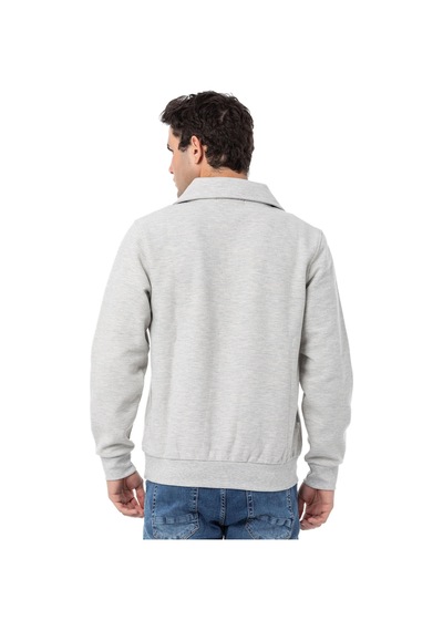 Cipo & Baxx Cl555 Erkek Basic Zip Hoodie 001