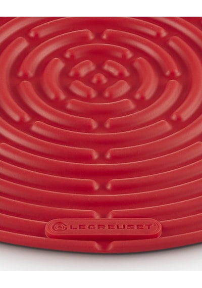 Le Creuset Yuvarlak Silikon Nihale & Tencere Tutacağı Mutfak Ekipmanları Kırmızı