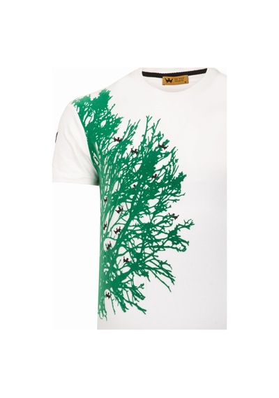 The Wıld Walkıng Erkek Sıfır Yaka T-Shirt-Ekru (504684921) Ekru