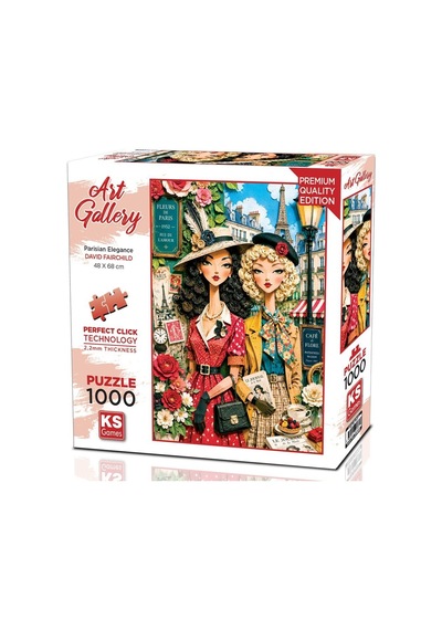 Ks Games 1000 Parçalık Paris Şıklığı Parisian Elegance Puzzle - 20882