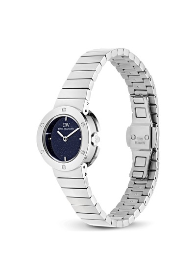 Daniel Wellington Stella Piano-link Crystal Blue-sandstone Silver Dw00601000 Kadın Kol Saati Gümüş