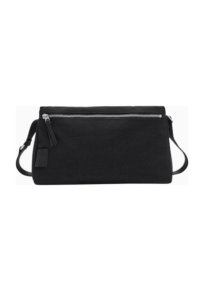 Lojel Niru City Sling 2,5l Unisex Günlük Omuz Ve El Çantası All Black Omuz Çantası Siyah