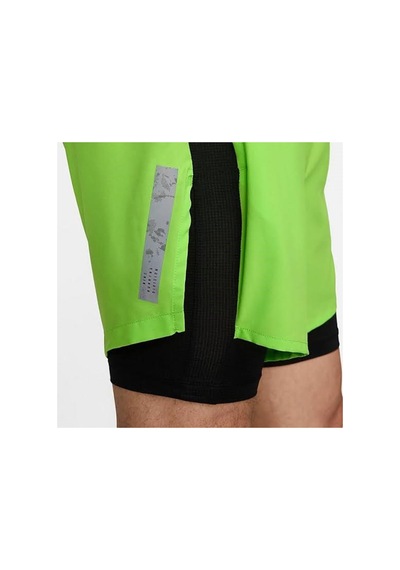 Nike Dri-fit Run Division Hybrid Stride 8'' 2-ın-1 Running Erkek Şort Dx0841-313 Aslan Sport Yeşil