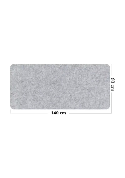 Mousepad Masa Üstü Koruyucu 3mm Keçe Klavye Pc Notebook Altı A2