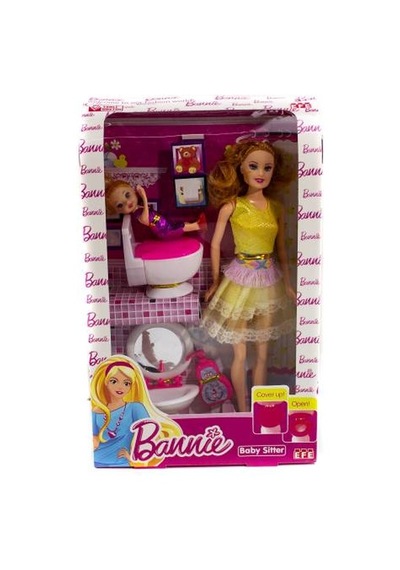 Oyuncak Bebek ve Banyo Seti