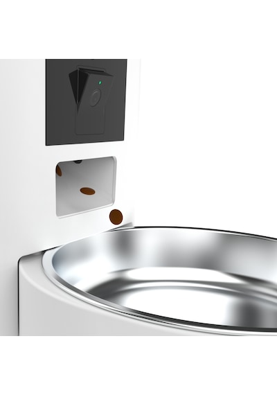 Xenon Smart Otomatik Kedi Mama Kabı (Kameralı) | Çelik Kaseli, Sesli, Wifi, Mobil Kontrol, Akıllı Mama Kabı (X8604)