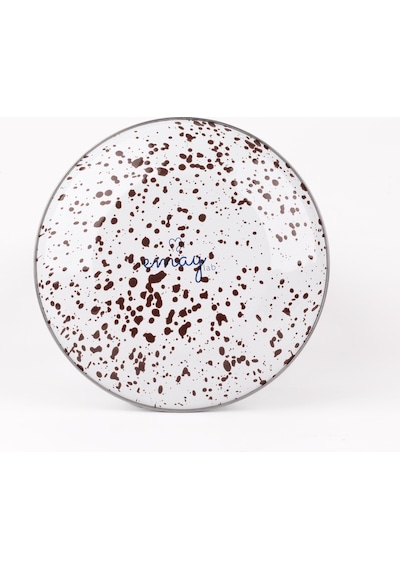 Emaylab Speckles Pasta/sunum Tabağı 21cm Bebe Mavisi