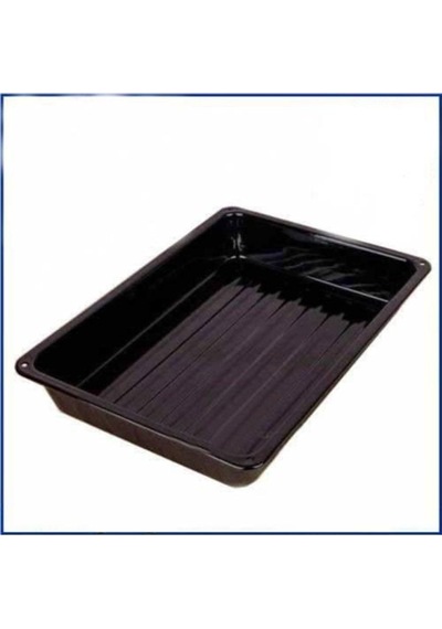 Tr Cook-lab Siyah Emaye Fırın Tepsisi 37x26cm Dikdörtgen İç Ve Dış Yüzeyi Zindeliklı Emaye Kaliteli Genel