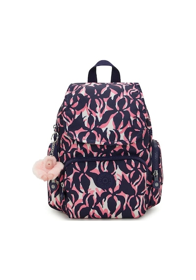 Kipling City Zip Mini Küçük Boy Sırt Çantası Desenli Çok Renkli