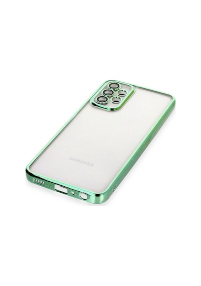 Samsung Galaxy Uyumlu A23 4g Kılıf Razer Lensli Silikon - Yeşil Bz8683140483463