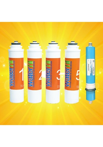 Waterlife Uyumlu Filtre 5 'li Set Waterlife Su Arıtma Filtresi
