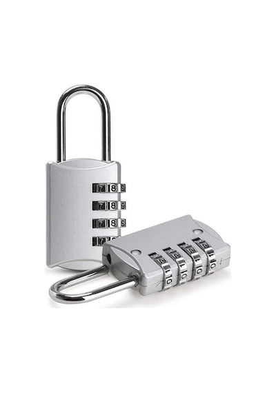 Powermaster Pm-24698 Asma Güvenlik Kilidi Bavul Dolap Kilit 4 Basamaklı Haneli-185255