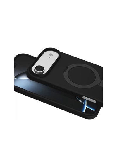 Newface Apple İphone 17 Air Regal Magsafe Standlı Kapak - Siyah