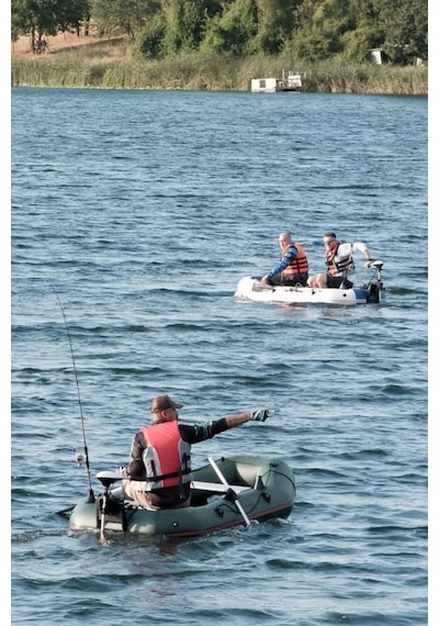 Oslo Fishing Team 2.40mt Haki Şişme Bot Haibo Et-54 Deniz-göl Bot Seti