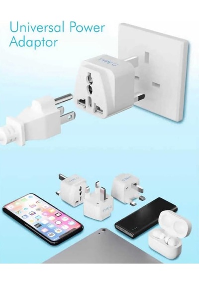 Hong Kong Irlanda Kıbrıs Seyahat Fişi Adaptörü Tip G Plug Adapter Üniversal 3 Pinli Ingiliz Fiş Tersi 1 Adet Es51 Diğer