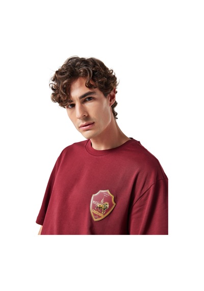 Gsstore X Midground Erkek Basic T-shirt E251227 Bordo