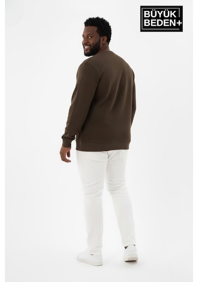 Süperlife Erkek Büyük Beden New York Baskılı Bisilet Yaka İnce Sweatshirt Spr26bsw956-5 Haki Süperlife Erkek Büyük Beden New York Baskılı Bisilet Yaka İnce Sweatshirt Spr26bsw956-5 Haki