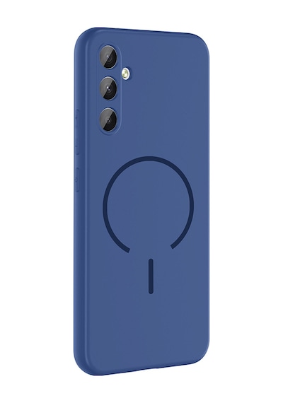Thegencoo Samsung Uyumlu Galaxy A24 Kılıf M-safe Şarj Özellikli Tgco Meta Kapak - Siyah