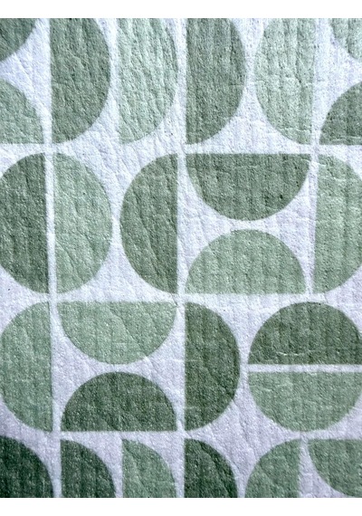 Swedish Dishcloth İsveç Bezi Otantik Desenler 3 Adet, Sürdürülebilir, Tekrar Kullanılabilir, Tüm Yüzeylere Uygulanabilir, Makinede Yıkanabilir Belirtilmemiş