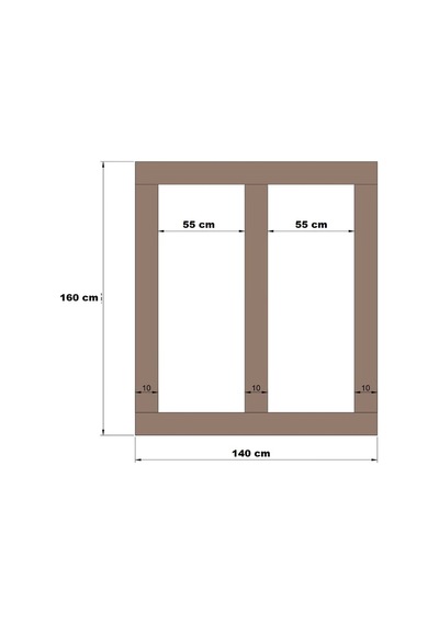 İahşap Dekoratif 10 Cm İskandinav Duvar Çıtası 5 Adet 10 X 140 Cm Ev Ofis Dekorasyonu 6 Mm Mdf