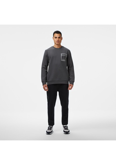 Nautica Classic Fit Erkek Gri Sweatshirtdüzk57021t