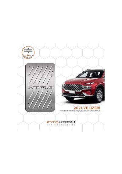 Hyundai Kona Electric Krom Ayak Dinlendirme Pedalı - 2020 Ve Üzeri