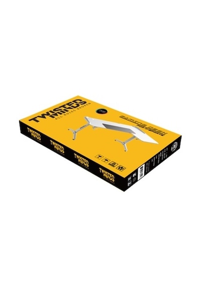 Twısted Minds Warrıor Tm-y-rw-rgb L Design Oyuncu Masası -Beyaz Twısted Minds Warrıor Tm-y-rw-rgb L Design Oyuncu Masası -Beyaz