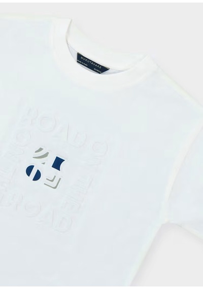 Mayoral Erkek Çocuk T-shirt 6031 Krem