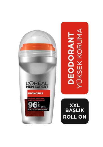 L'oreal Paris Men Expert Invincible 96h Erkek Roll-on 2 X 50 Ml