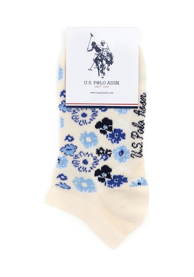 U.S. Polo Assn. Kadın 3'lü Patik Çorap 50317990-VR071