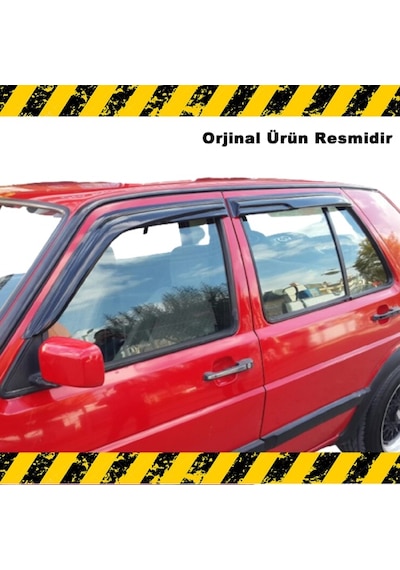 Volkswagen Golf 2 Mügen Cam Rüzgarlığı Tüm Kasalar 4 Lü Set N11.22871