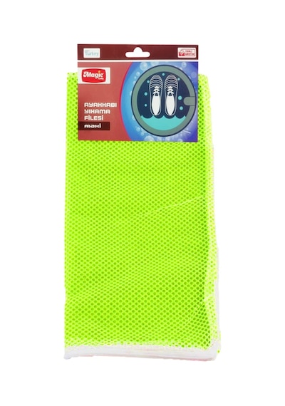 Magic Lady Ayakkabı Yıkama Filesi 40x40 Maxi Sarı Neon