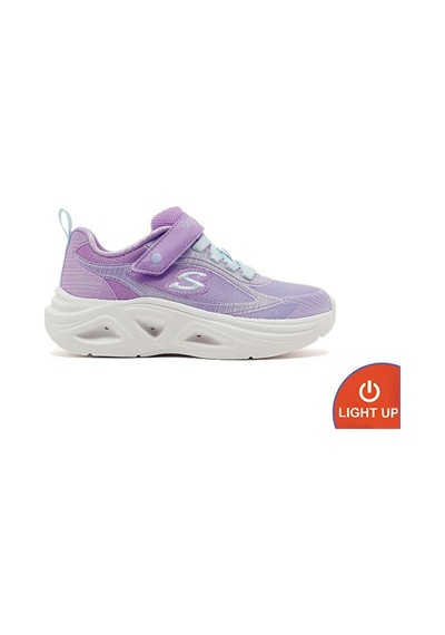 Skechers Sola Glow 2.0 Çocuk Günlük Işıklı Ayakkabı 303729l-lvaq Mor Renkli
