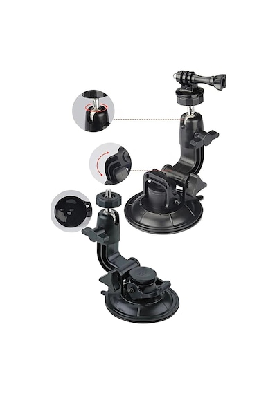 Vantuzlu Ayarlanabilir Kamera Tutucu Araç İçi Cam Konsol Montaj Aparatı 360 Döner Mafsallı Güçlü Vakum Tabanlı Aksiyon Ve Mini Kamera Standı Kmt-54 Belirtilmemiş Vantuzlu Ayarlanabilir Kamera Tutucu Araç İçi Cam Konsol Montaj Aparatı 360 Döner Mafsallı Güçlü Vakum Tabanlı Aksiyon Ve Mini Kamera Standı Kmt-54 Belirtilmemiş