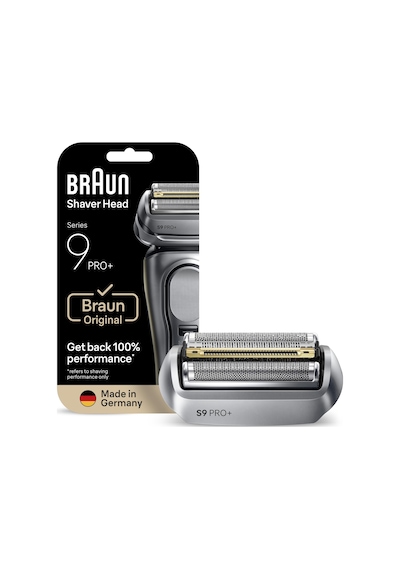 Braun Elektrikli Tıraş Makinesi Tıraş Başlığı Seri 9 Pro+, 96m, Gümüş S9 Tıraş Makineleriyle Uyumlu