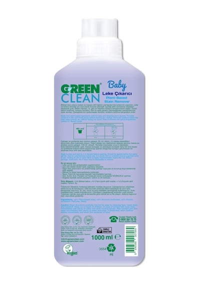 Mey İthalat Baby Bitkisel Leke Çıkarıcı 1000 Ml