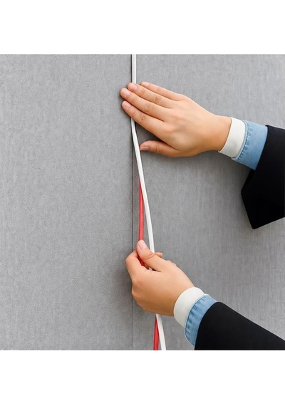 Gümüş Kendinden Yapışkanlı 1 Adet 0.8mm X 280cm Duvar, Mobilya Kenar Dekoratif Koruma Şerit Çıta