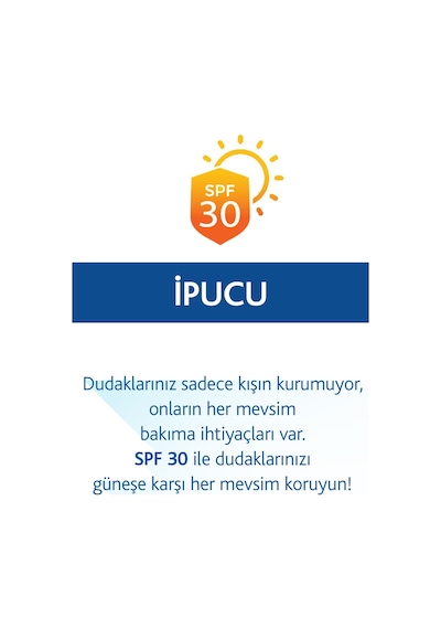 Bepanthol Güneş Koruyucu Dudak Bakım Kremi SPF30 4.5 G + Bepanthol Derma Onarıcı Bakım Merhemi 3 x 3.5 G