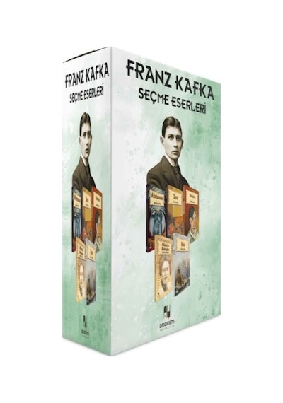 Franz Kafka Seti - 5 Kitap Takım - Franz Kafka - Anonim Yayınları
