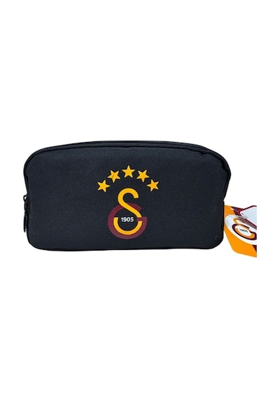 Galatasaray Beş Yıldız Siyah Kalem Çantası Ref:25692 Orijinal Siyah - Kırmızı