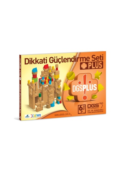 Iadesiz - Dikkati Güçlendirme Seti Plus 6 Yaş Kitap