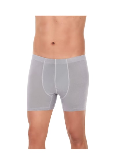 Yıldız Çamaşır Erkek Bambu Likralı Boxer 320-324 - 3 Adet Gri